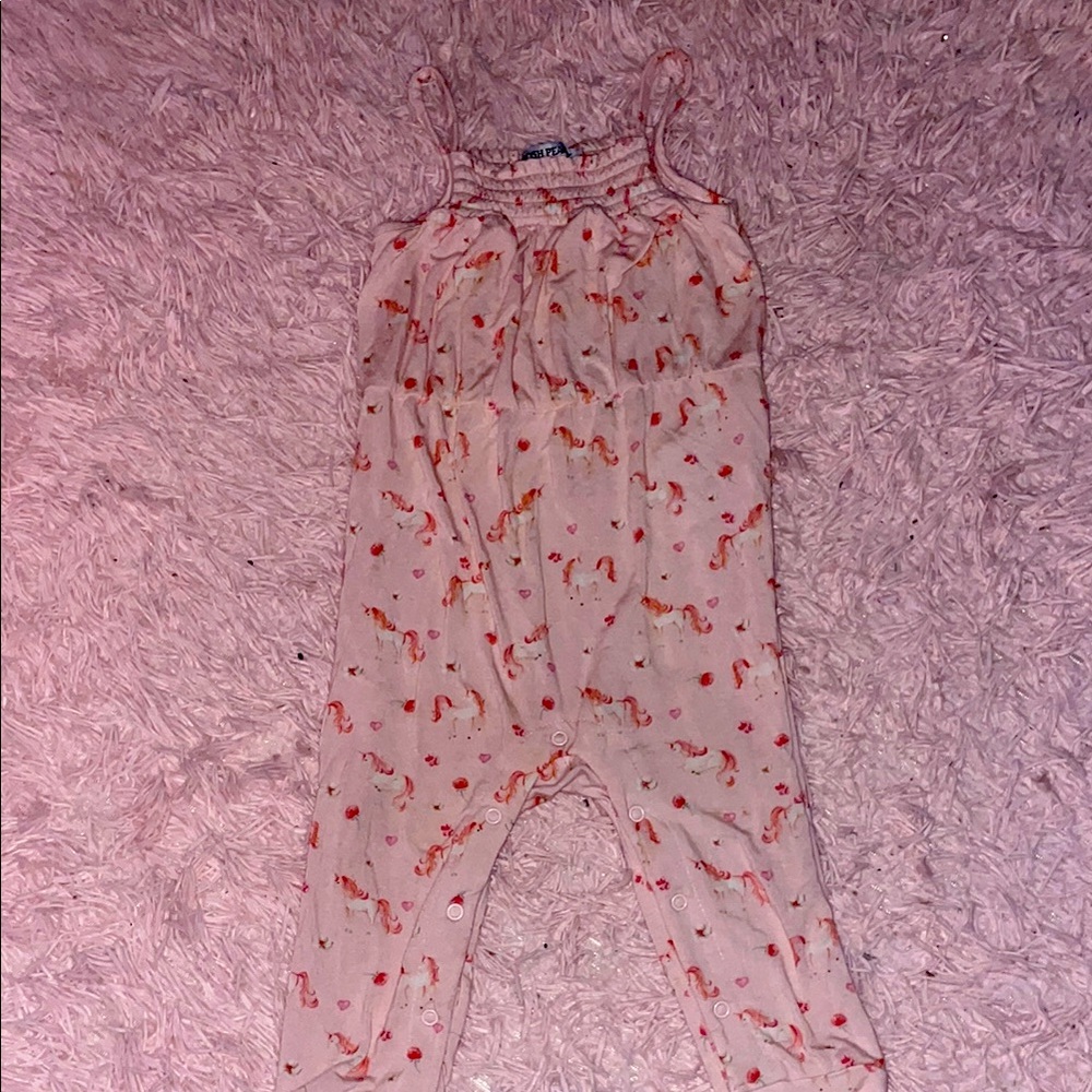 Posh Peanut Cadence smocked jumpsuit 18-24 months